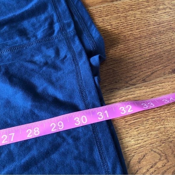 Simple Art to wear, blue tie dye stretch tunic top in size 1x - Picture 7 of 7